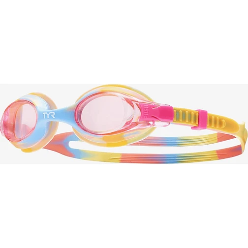 TYR Очки для плавания Swimple Tie-Dye Junior Pink/Orange/Yellow