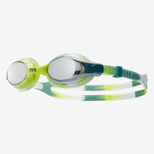 TYR Очки для плавания Swimple Tie-Dye Mirrored Junior green
