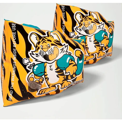 Speedo Нарукавники для плавания Learn to Swim Aanadi Bengali Tiger Cub Armbands orange/green Speedo Нарукавники для плавания Learn to Swim Aanadi Bengali Tiger Cub Armbands orange/green