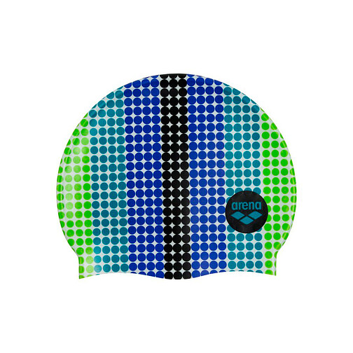 Arena Шапочка для плавания  PRINT JR circle stripe