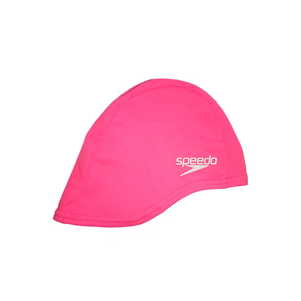 Speedo Шапочка для плавания тканевая Junior Polyester Cap pink