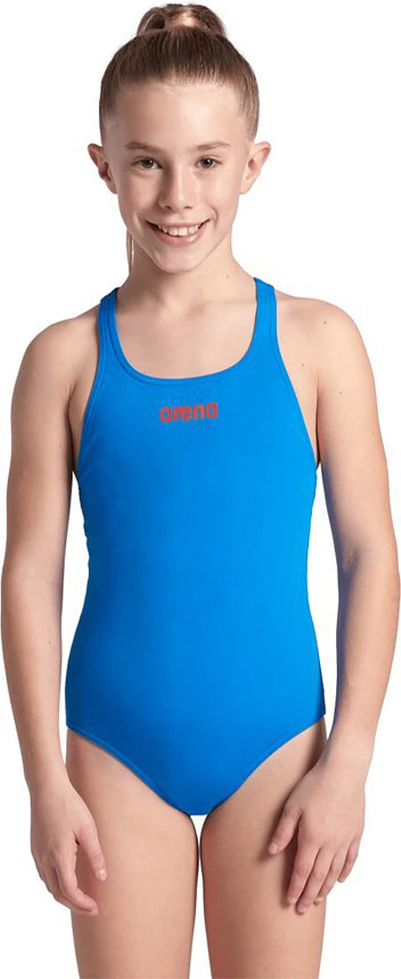 Arena Купальник спортивный TEAM SWIM PRO SOLID JR blue river