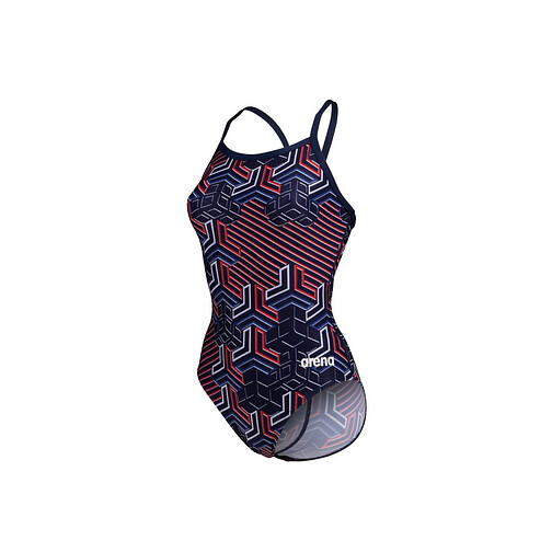 Arena Купальник ARENA KIKKO PRO LIGHTDROP BACK navy-team redwhbl