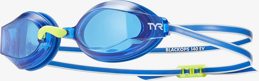 TYR Очки для плавания подростковые Youth Black Ops 140 EV Racing blue