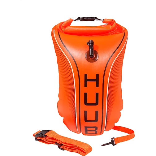HUUB Буй опознавательный для плавания на открытой воде Safety Tow Float Orange