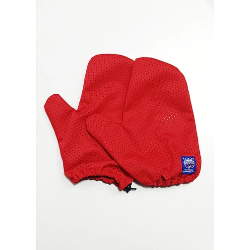 SwimTraining Тренажер тормозные варежки для плавания Swim Gloves red