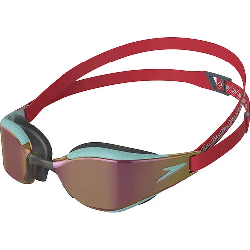 Speedo Очки для плавания Fastskin Hyper Elite Mirror Red/Gold