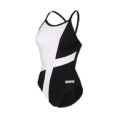 Arena Купальник ARENA DIAMOND LIGHTDROP BACK black-white