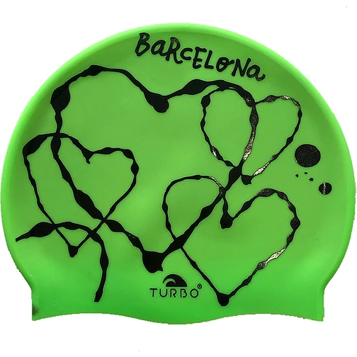 TURBO Шапочка для плавания Heart Barcelona