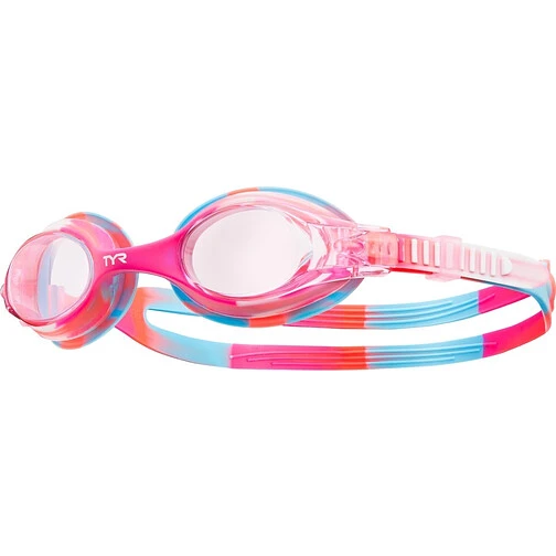 TYR Очки для плавания Swimple Tie-Dye Junior Pink/white TYR Очки для плавания Swimple Tie-Dye Junior Pink/white