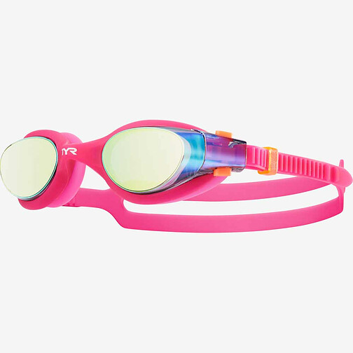 TYR Очки для плавания VESI FEMME MIRRORED gold/pink