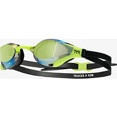 TYR Очки для плавания Tracer-X RZR Racing Mirrored Limelight