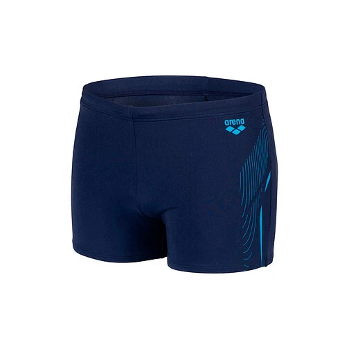 Arena Плавки спортивные SWIM SHORT GRAPHIC MAXLIFE ECO navy-turquoise