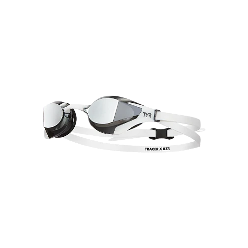 TYR Очки для плавания Tracer-X RZR Racing Mirrored Silver/White/White