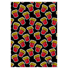TURBO Полотенце из микрофибры TERRY MICROFIBRE (145 x100cm) FRIES yellow