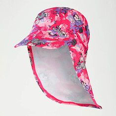 Speedo Шапка для бассейна Girl's Learn to Swim Sun Protection Hat PINK/PURPLE