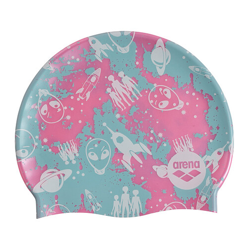 Arena Шапочка для плавания PRINT JR aliens