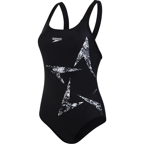 Speedo Купальник Boomstar Placement Racerback Black