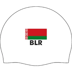 SwimStore Шапочка для плавания BELARUS white