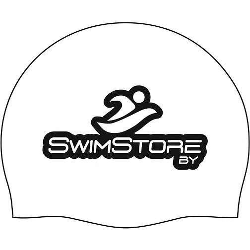 SwimStore Шапочка для плавания BIG LOGO white