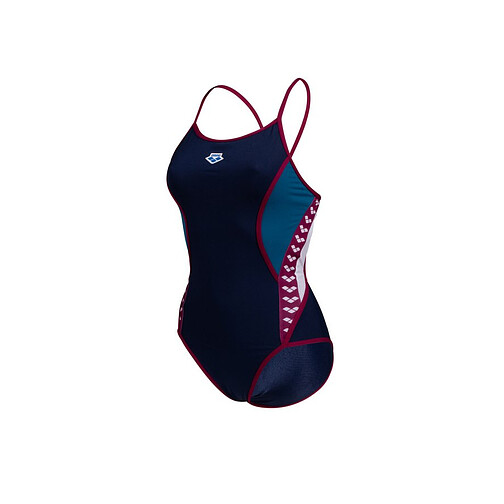 Arena Купальник ARENA ICONS SUPER FLY PANEL n-bl cosmo-wh-red fand