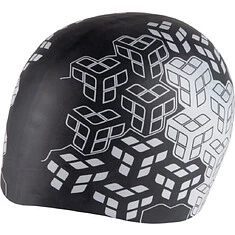 Arena Шапочка для плавания REVERSIBLE CAP camo kikko - zebra