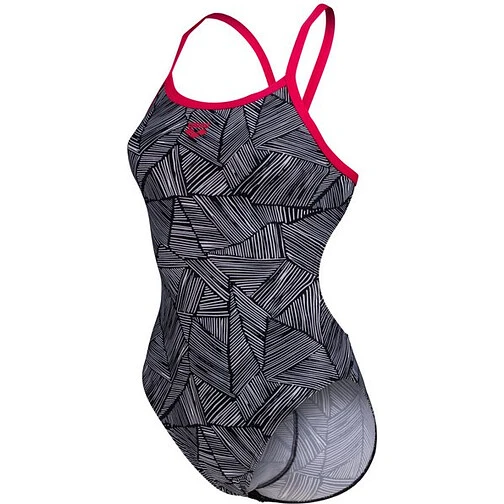 Arena Купальник ARENA OVERVIEW CHALLENGE BACK fr rose-white multi