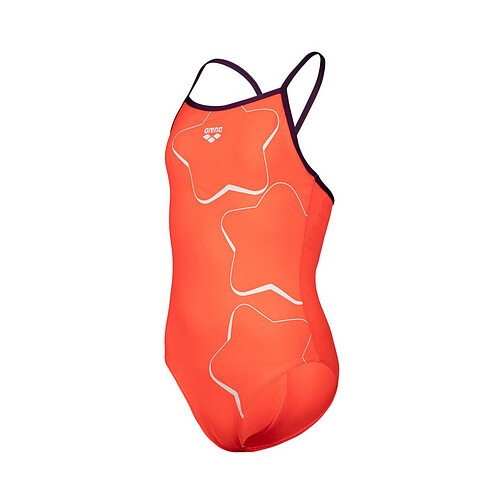 Arena Купальник спортивный ARENA STAR GRAPHIC LIGHTDROP JR br coral-plum
