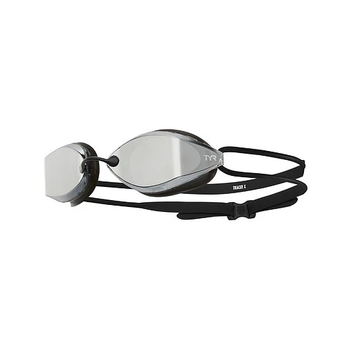 TYR Очки для плавания Tracer-X Racing Nano Mirrored Silver/Black