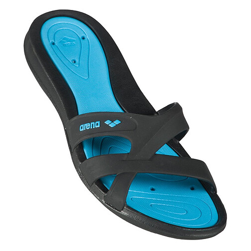 Arena Сланцы Athena Woman Hook Black-Turquoise