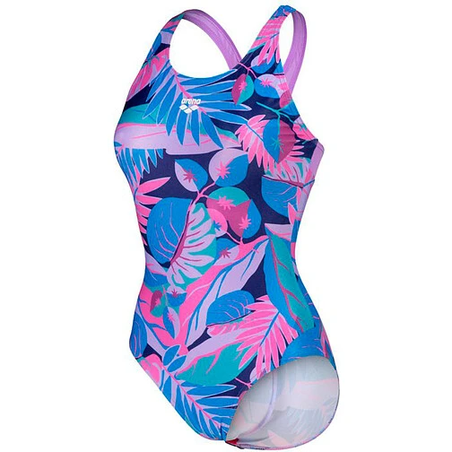 Arena Купальник ARENA TROPIC CONTROL PRO BACK LOW lavanda-navy multi