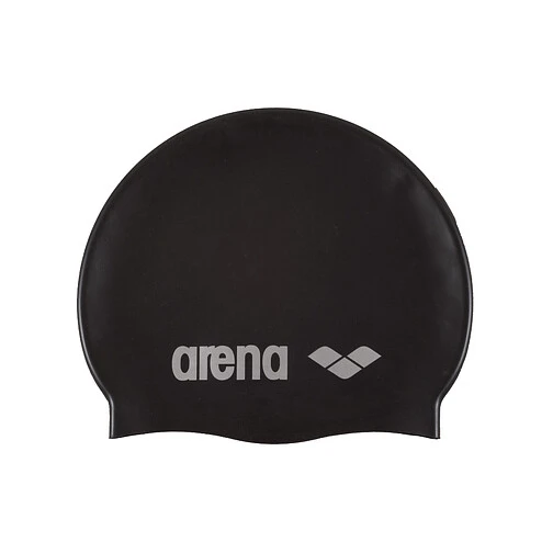 Arena Шапочка для плавания Classic Silicone Black-Silver