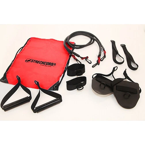 StrechCordz Набор тренажеров для плавания Modular Set (5,4 - 14,1 кг) Красный