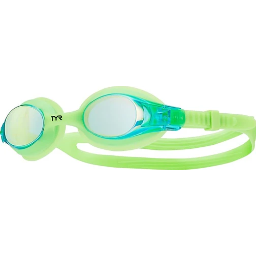 TYR Очки для плавания Swimple Mirrored Junior Electric Lime