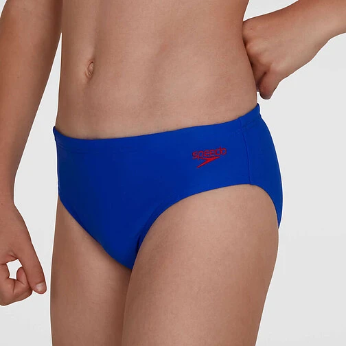 Speedo Плавки спортивные Essential Logo 6.5cm Brief Blue/Red
