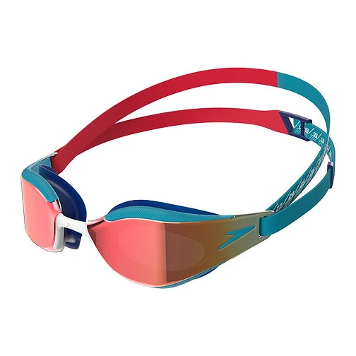 Speedo Очки для плавания Fastskin Hyper Elite Mirror Junior Red/Blue