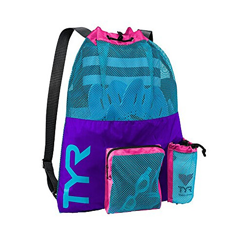 TYR Мешок-рюкзак Big Mesh Mummy Bag Purple/Blue