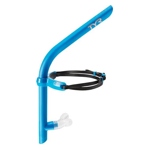 TYR Трубка для плавания Junior Ultralite Snorkel Blue