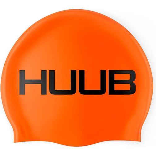 HUUB Шапочка для плавания Silicone Swim Cap Fluo Orange HUUB Шапочка для плавания Silicone Swim Cap Fluo Orange