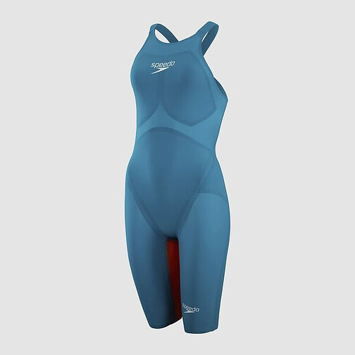 Speedo Гидрокостюм Fastskin LZR Pure Valor Openback Kneeskin blue/orange
