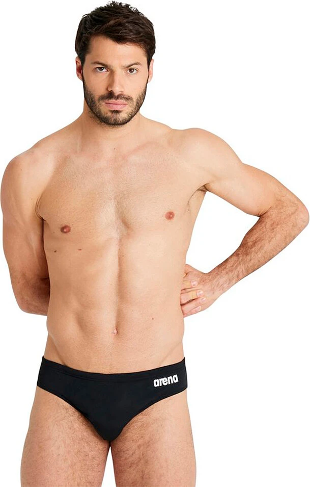 Arena Плавки спортивные TEAM SWIM BRIEF SOLID black-white