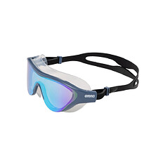 Arena Маска для плавания THE ONE MASK Mirror blue-grey_blue-black