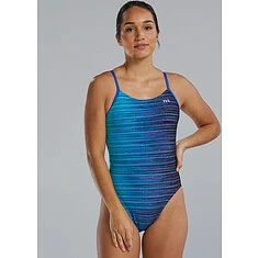 TYR Купальник Speedwarp Cutoufit blue