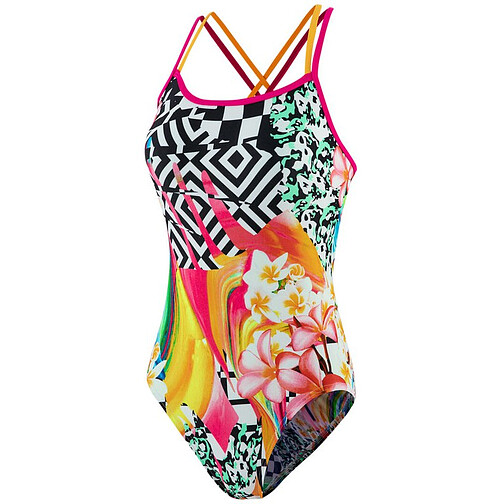 Speedo Купальник JungleJazz Double Crossback Swimsuit