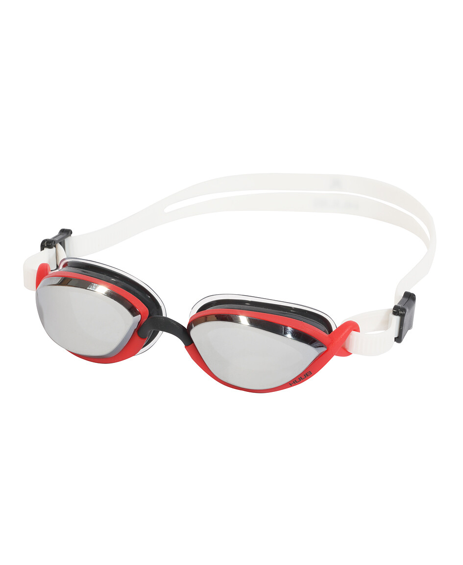 HUUB Очки для плавания Pinnacle Air Seal Goggle White/Red
