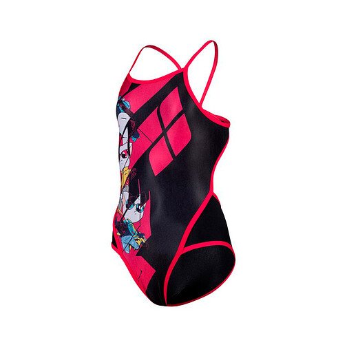 Arena Купальник CATS JR SUPERFLY BACK L black-freak rose