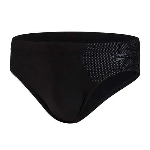 Speedo Плавки спортивные TECH LOGO 7CM BRIEF Black/Grey