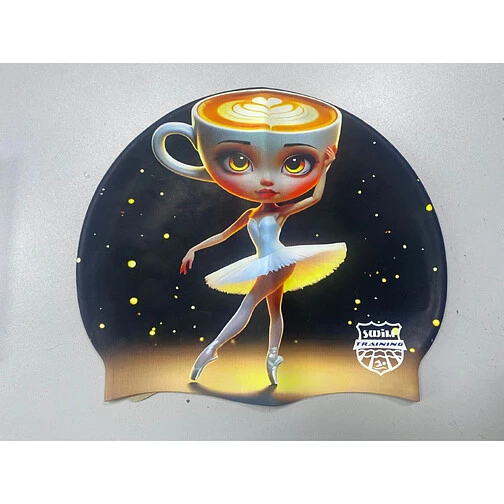 SwimTraining Шапочка для плавания ST Балерина Капучино