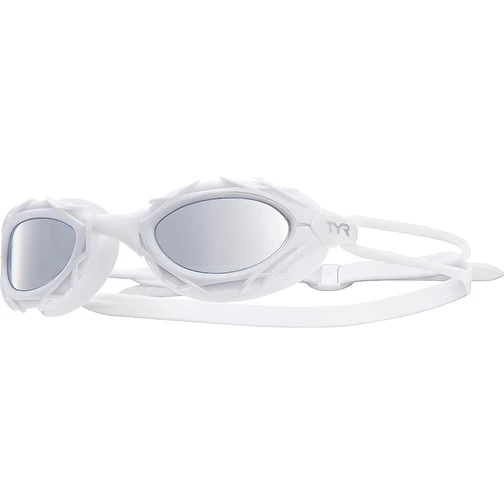 TYR Очки для плавания Nest Pro Nano Mirrored White