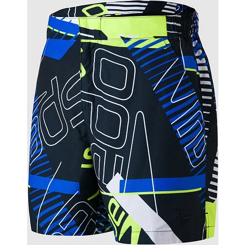 Speedo Шорты для плавания Vintage Paradise 16" Swim Shorts Navy/White